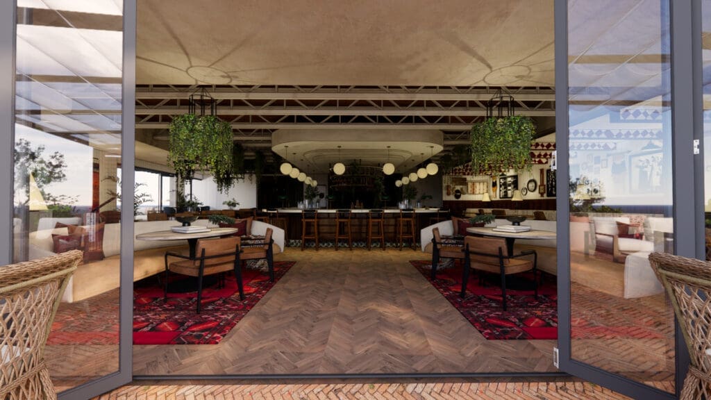 Hendy's is taking over the former Sfuzzi space on Henderson Avenue. (Courtesy)