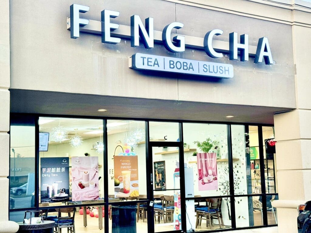 Feng Cha offers an authentic beverage and dessert experience. 
