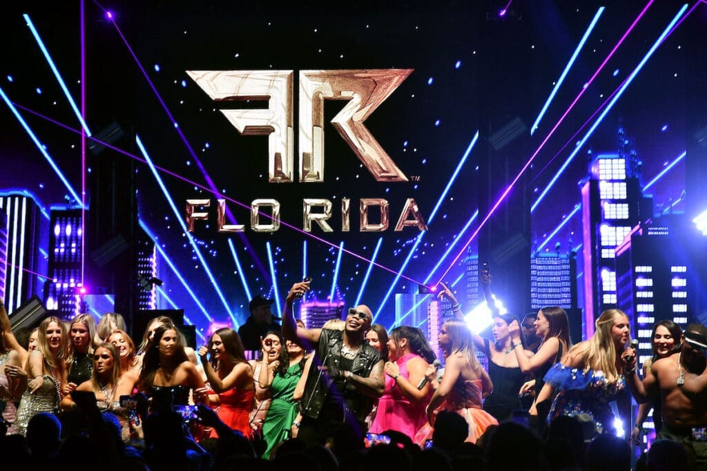 Flo Rida packed the dance floor during  Tilman Fertitta's San Luis Salute. (Photo by Dave Rossman)