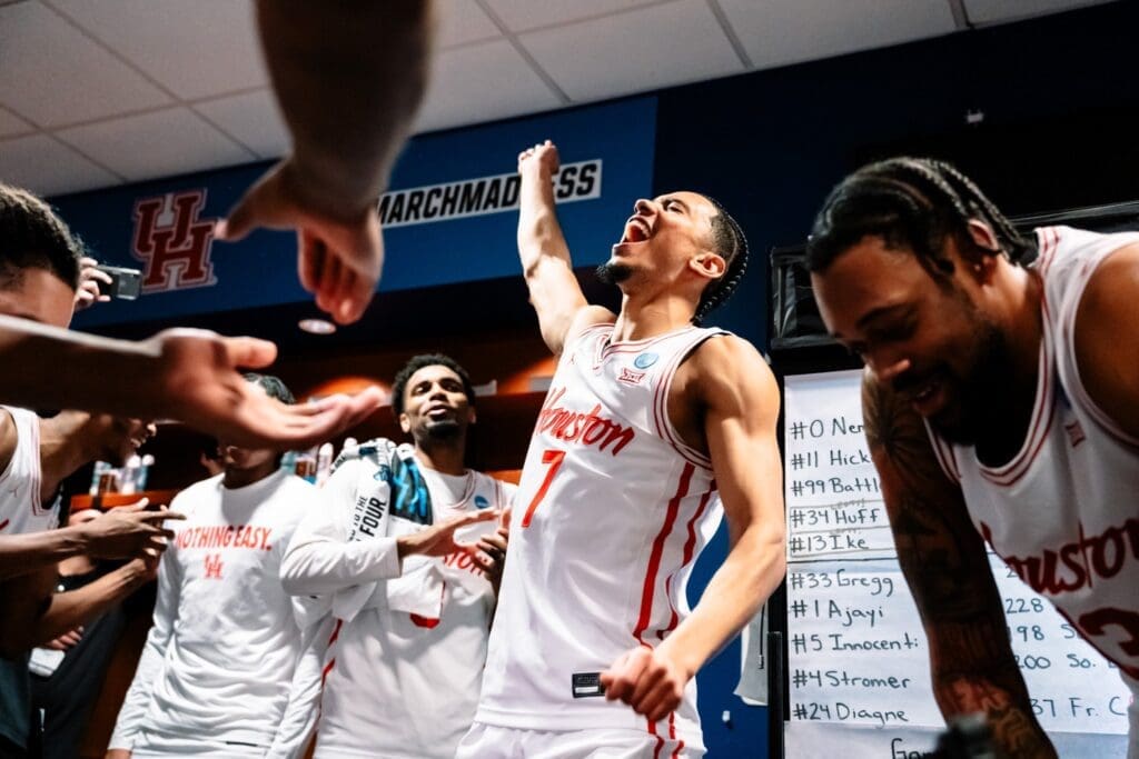 Why Kelvin Sampson Doesn’t Dance After Another Houston Sweet 16 — UH’s Coach Sends a Message To His Team As LJ Cryer, J’Wan Roberts Refuse To Lose