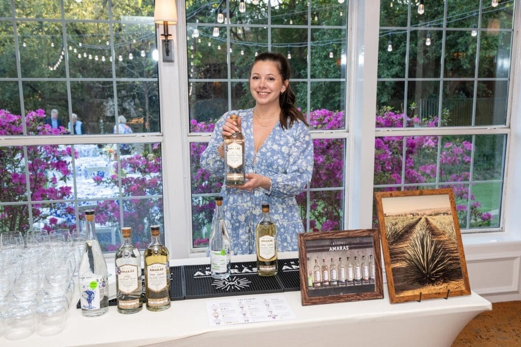 Guests were treated to rare and artisanal Mezcal from Rey Campero, 400 Conejos and Amara at The Houstonian 'Tribute to Mezcal' dinner. (Photo by Jacob Power)