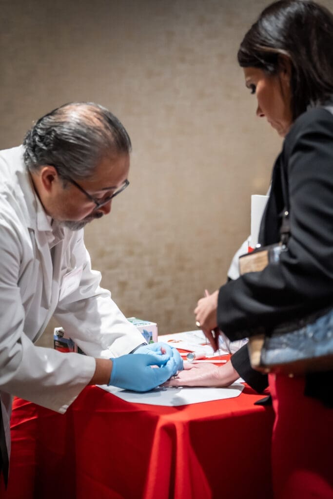 Health Screenings & Assessments were sponsored by Texas Health. (Photo by Cash Anglin Photography)
