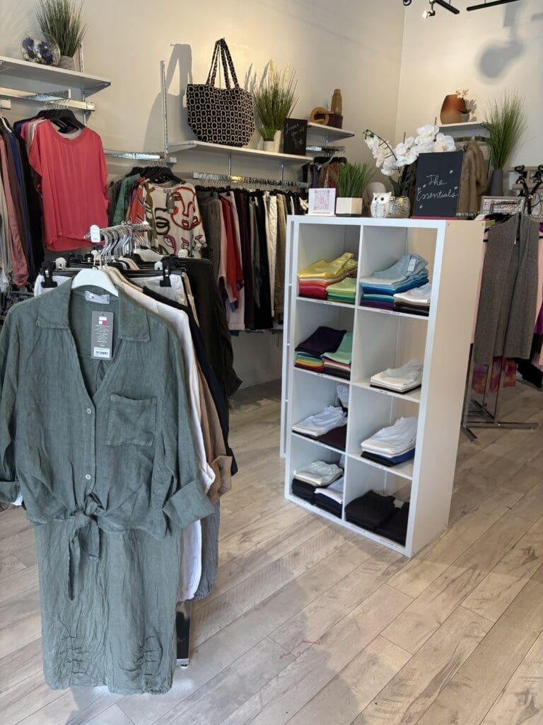 Shapewear is available in a wide range of colors, making it easy to mix and match with any outfit. (Photo by Laura Landsbaum)