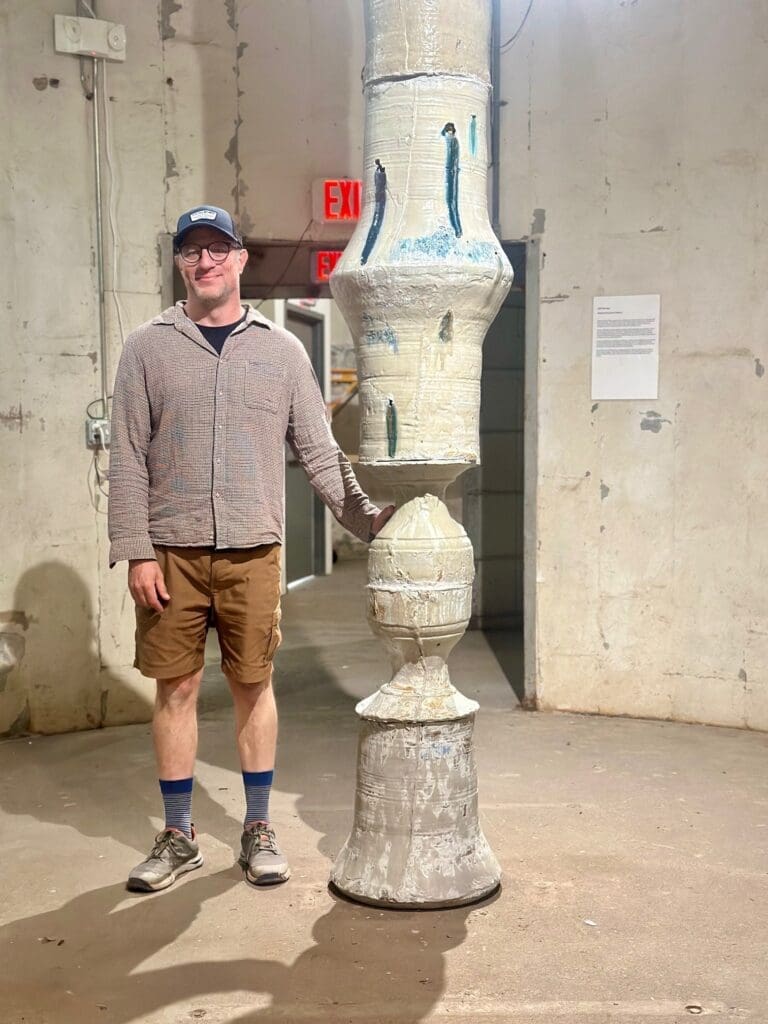 From objets d'art to installations, Jeff Forster infuses a sense of the sacred in his artwork. (Photo courtesy Empty Bowls Houston)
Courtesy: Empty Bowls Houston