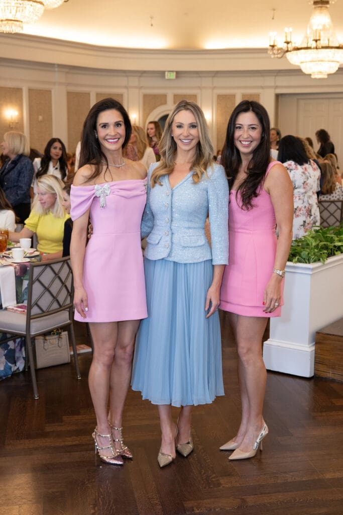 Lauren Cox, Chita Craft, Liba Stern  at Children's Museum Houston Friends and Family Luncheon. (Photo by Wilson Parish)
