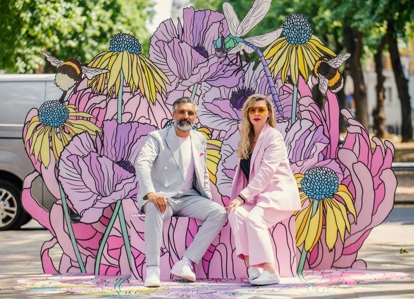 Texas Wildflowers Go Technicolor at City Place — These Flower Clouds Bring Nothing But Sunshine and a London Pedigree