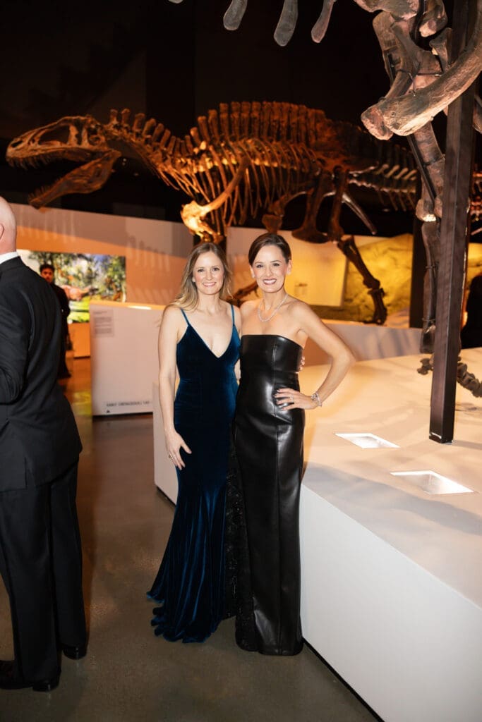 Lily Toole, Anny Huddleston at the Houston Museum of Natural Science gala (Photo by Mike Rathke)