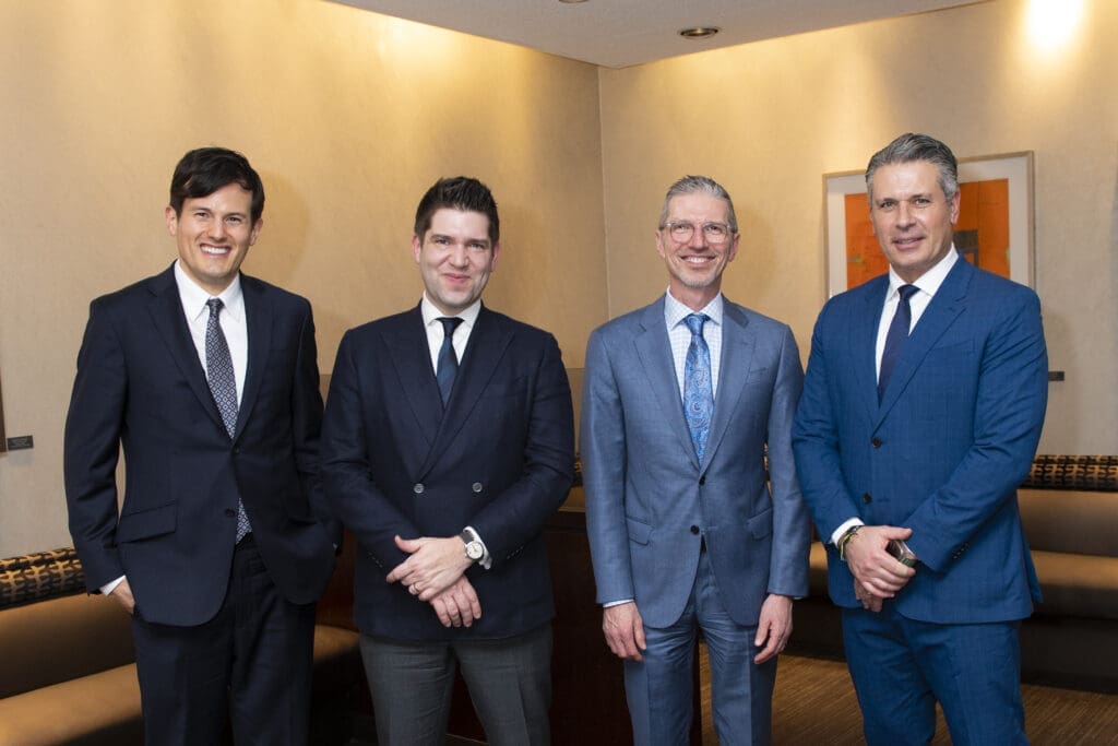 Michel Heredia, Etienne Haro, Scott Mitchell, and Christian Savaglia (Photo by Tamytha Cameron )