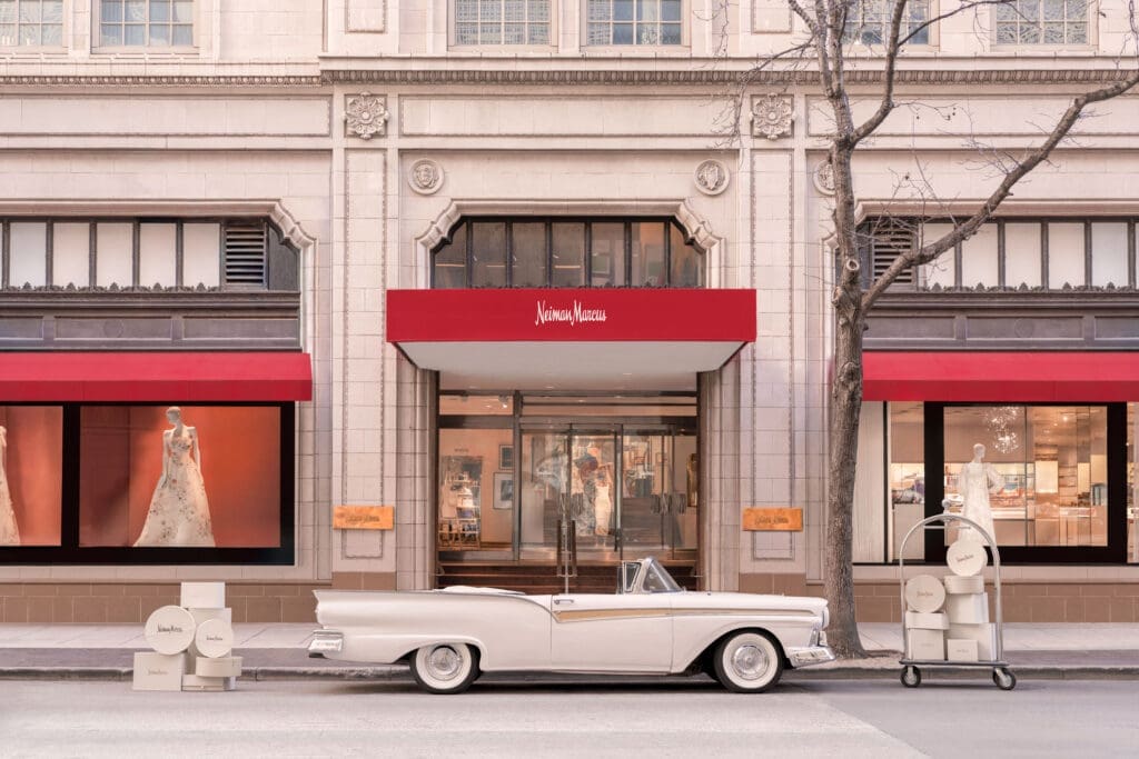 Gray Malin's "Neiman Marcus, Downtown Dallas" 2025 (Courtesy Gray Malin and Neiman Marcus © Gray Malin)