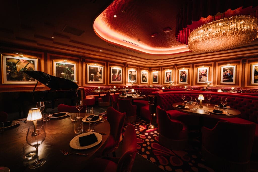 The Piano Room is the main dining room at EVELYN. (Photo by Chase Hall)