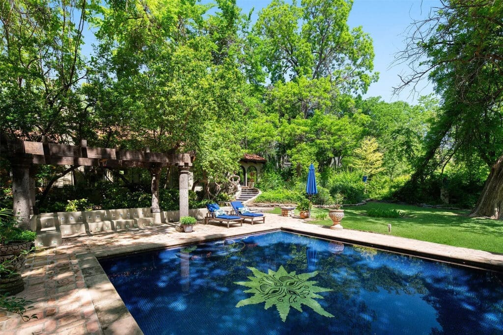 A $3 Million Preston Hollow Home Built in 1952 That Blends Mexican and Italian Design Influences