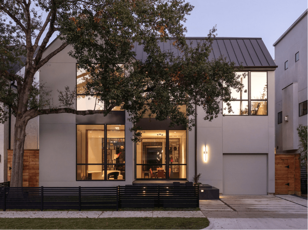 Inflection Architecture,  Gabriel Home Builders and Design Innovation / Randall Doe combined talents in this 4,000 sq.ft. home. 