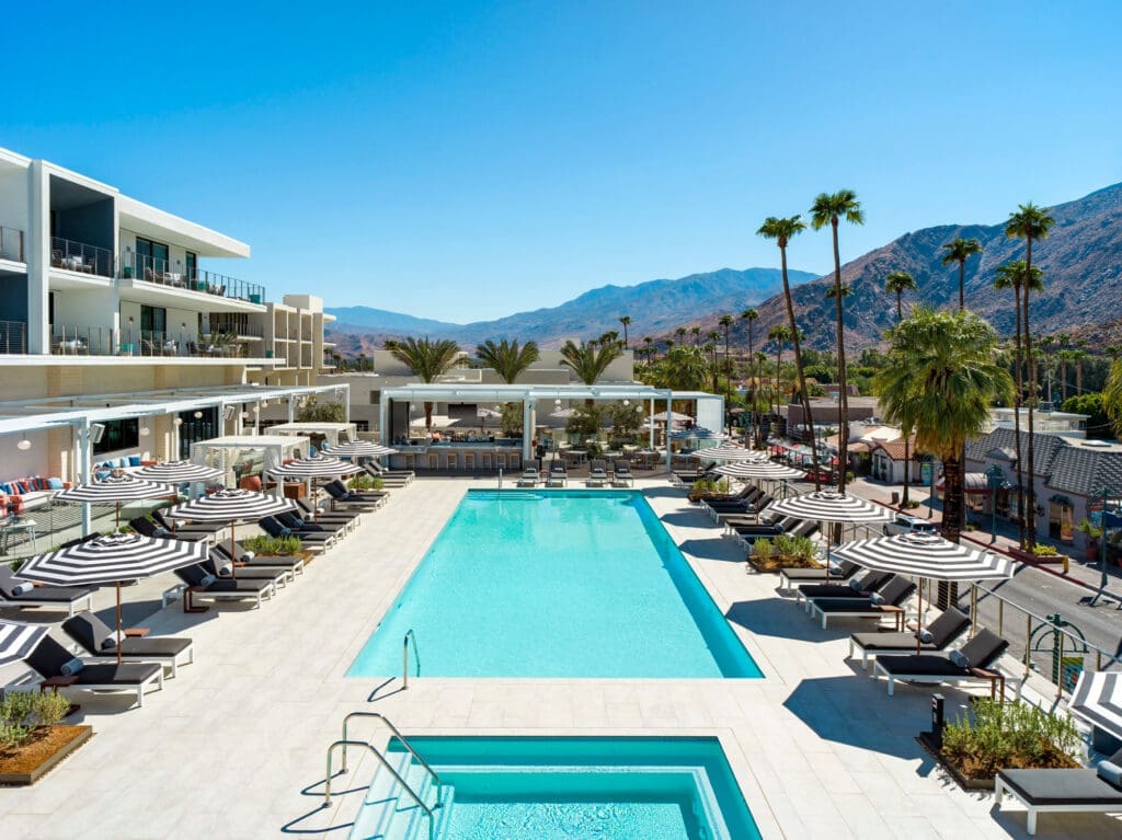 A First Look at Thompson Palm Springs — Dallas-Based HALL Group’s First California Hotel Is A Midcentury Stunner