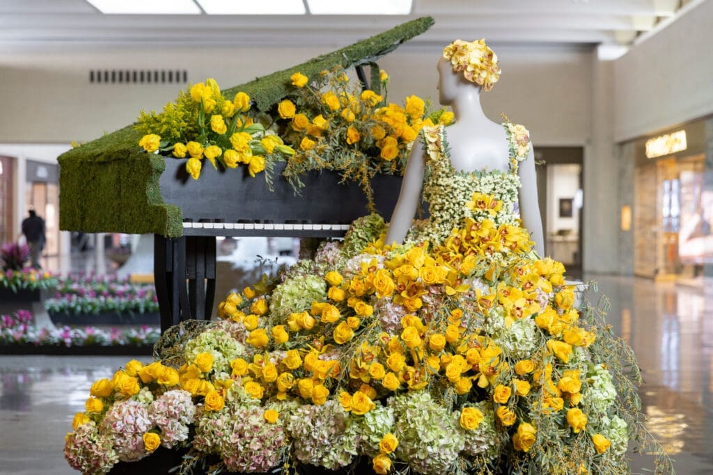 The Van Cliburn International Piano Competition by Bellissimi Fiori (Photo by NorthPark Center)
