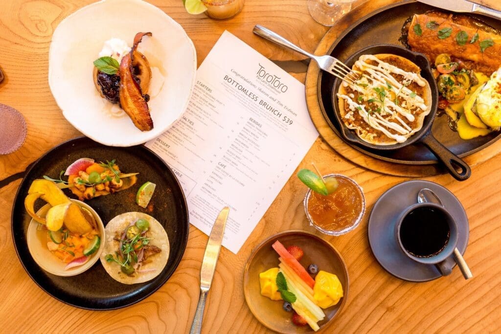 The six-course brunch at Toro Toro has everything you need for brunch. (Courtesy)