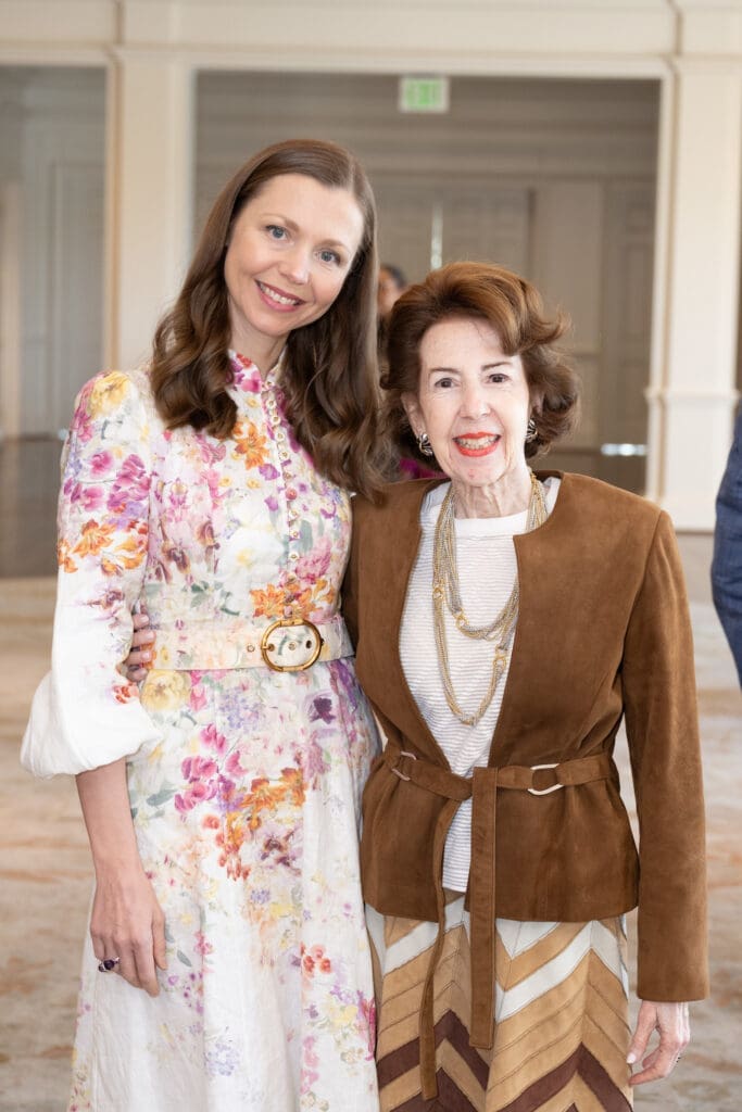 Veronika Adler, Gail Adler at Children's Museum Houston Friends and Family Luncheon. (Photo by Wilson Parish)