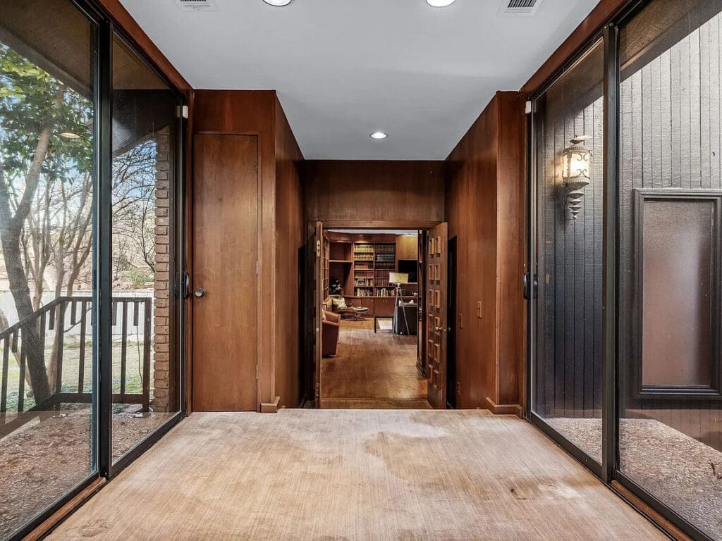  7707 Mason Dells Drive recently appeared on the popular Instagram account, Zillow Gone Wild. The post received more than 47,000 "likes."(Photo by Compass RE Texas)