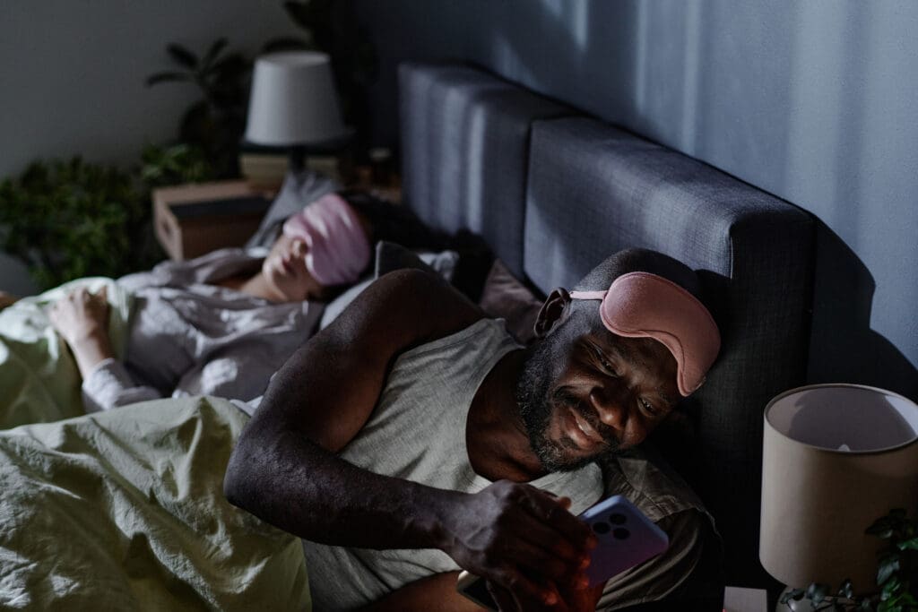 If she knew who you were chatting with, would she trust you less? (Photo courtesy Anna Stills)
