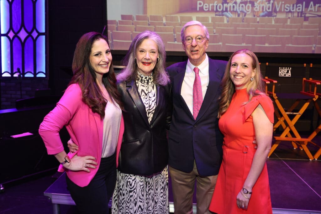 Priscilla Rivas, Sally & Philip Edmundson, Alene Coggin HSPVA Encoure Luncheon (Photo by Priscilla Dickson)