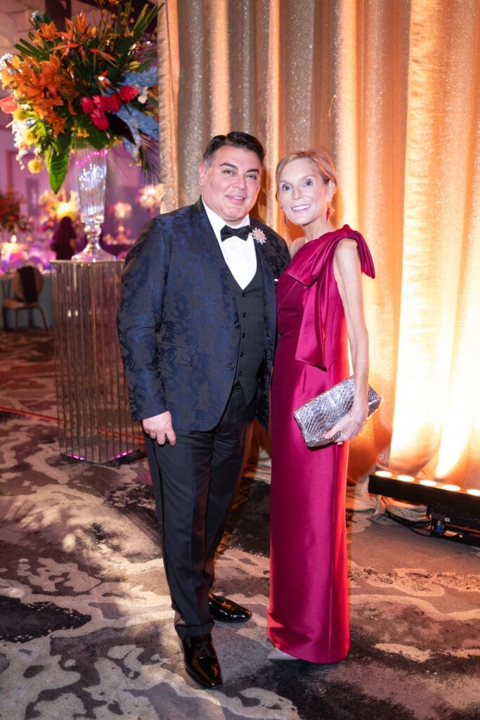 Edward Sanchez, Kristen Cannon  at the Alley Theatre 'Tango Ball' (Photo by Daniel Ortiz)