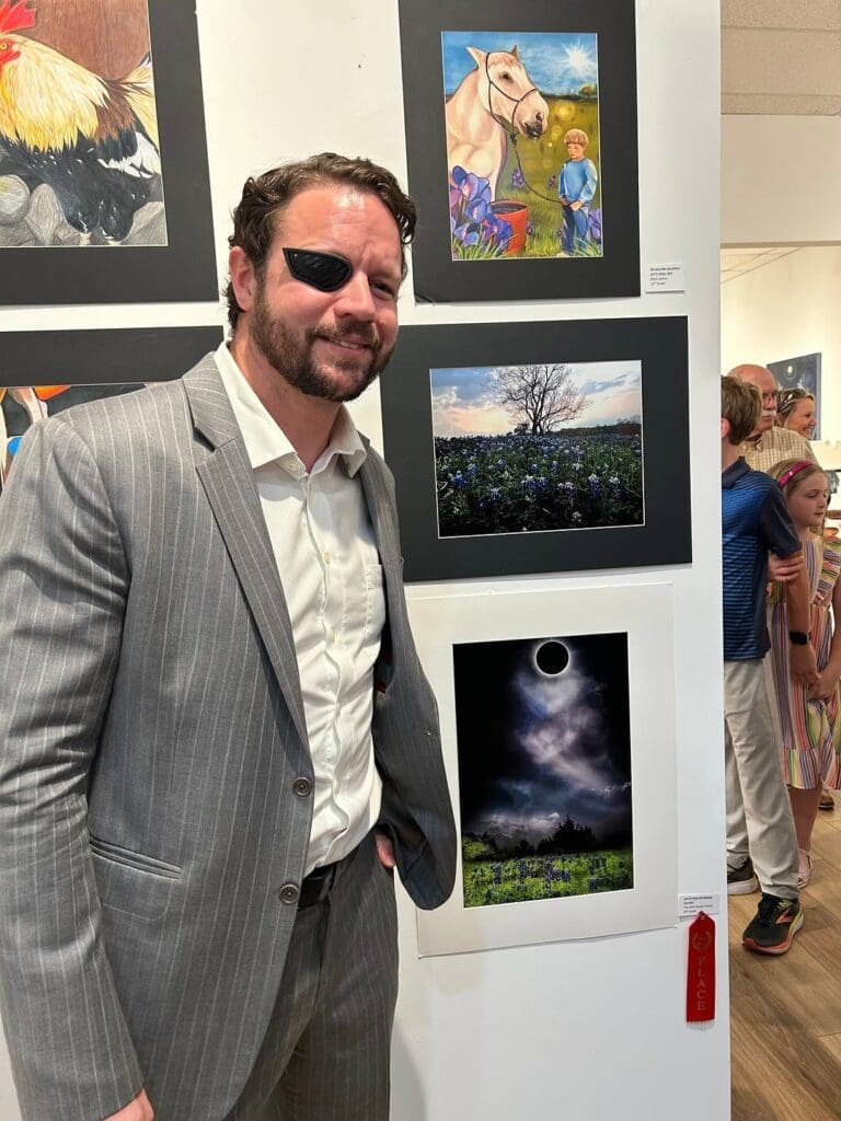 Texas Rep Dan Crenshaw’s Art Picks Are In — Art Gallery In The Woodlands Helps Local Students Get Washington D.C. Recognition