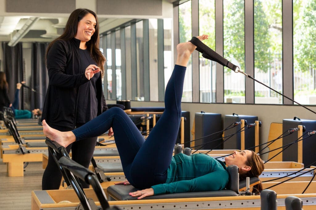 The Houstonian Club offers over 180 weekly group classes, yoga and Pilates studios, aquatic programs, and a full range of racquet sports. (Photo by Emil Jraissati, 5+8)