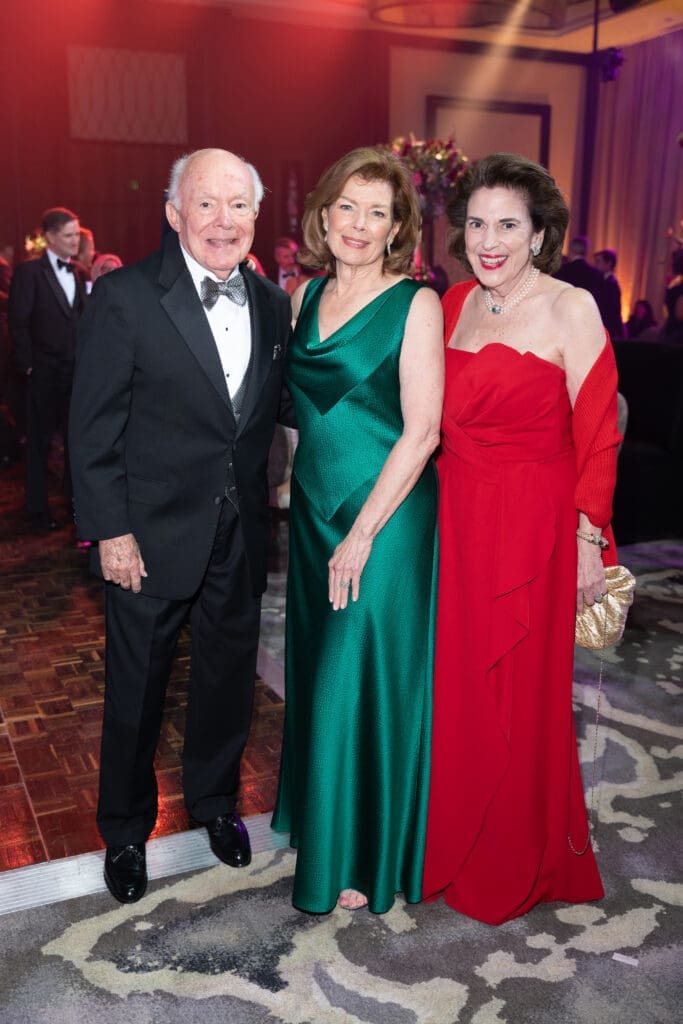 George Stark, Kathryn Ketelsen, Lois Stark at the Alley Theatre 'Tango Ball' (Photo by Daniel Ortiz)