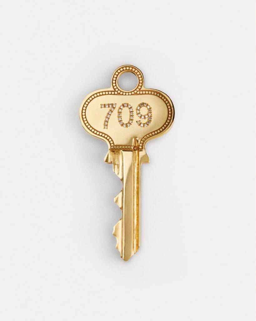 The keys can also be engraved, and Sinelli plans to offer a more affordable sterling silver version soon.