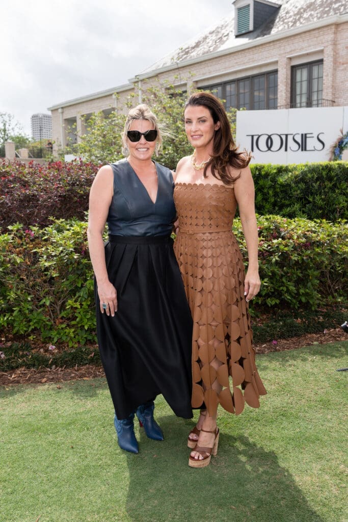 Vanessa Ames, Jordan Seff at the US Men's Clay Court Championship tennis luncheon at River Oaks Country Club (Photo by Daniel Ortiz)