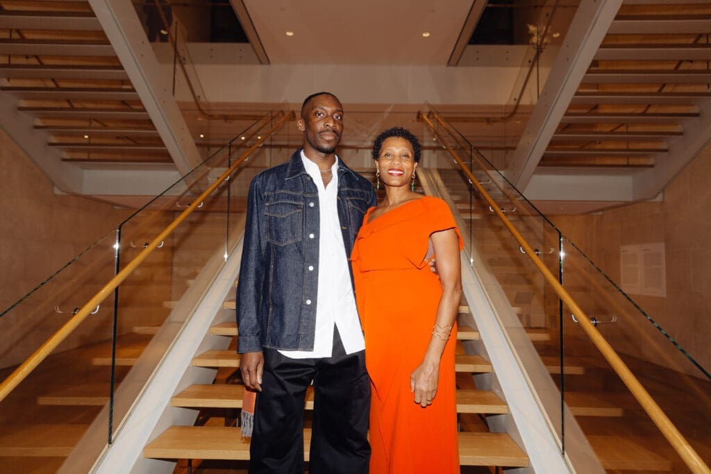Ade Omotosho and Arlene Ford (Photo by Vanessa Chavez)