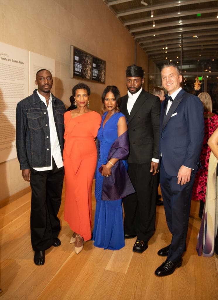 Ade Omotosho, Arlene Ford, Marlo Melucci, Miguel of Dallas, and Jeff Melucci (Photo by Exploredinary)