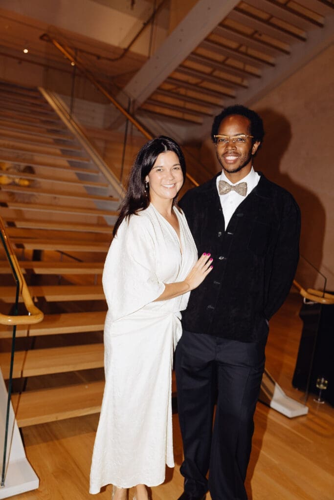 Ana Sun and Hugh Hayden (Photo by Vanessa Chavez)