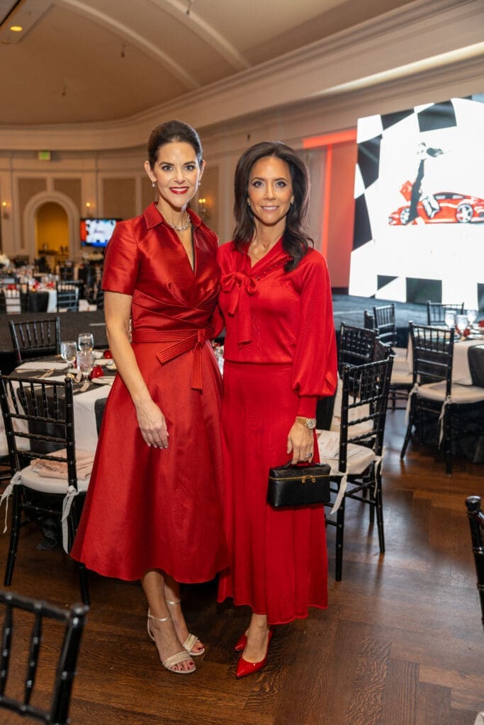 Chair Ann Ayre, honoree Hannah McNair at the Reflections on Style luncheon
