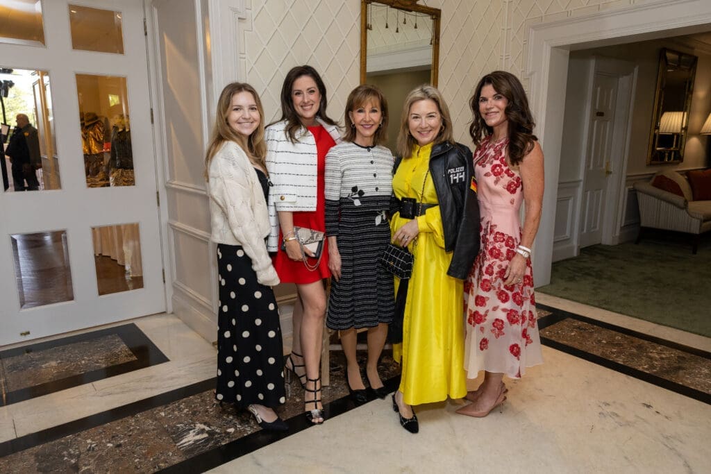 Bella Charmosta, Brittany Wetterer, Melanie Jarrell, Donae Chramosta, Laura Davenport at the Reflections on Style luncheon