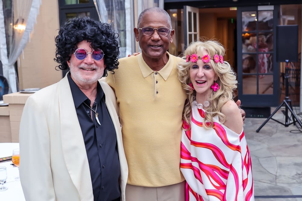 Bob Parsley, Willie J. Alexander, Louise Parsley at the Pro-Vision Inc. gala