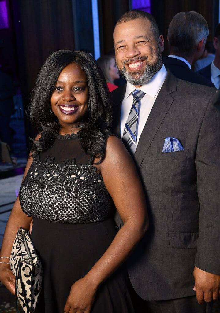Jenee Pierre & Henry Richard at the Communities in Schools gala (Photo by Dave Rossman)