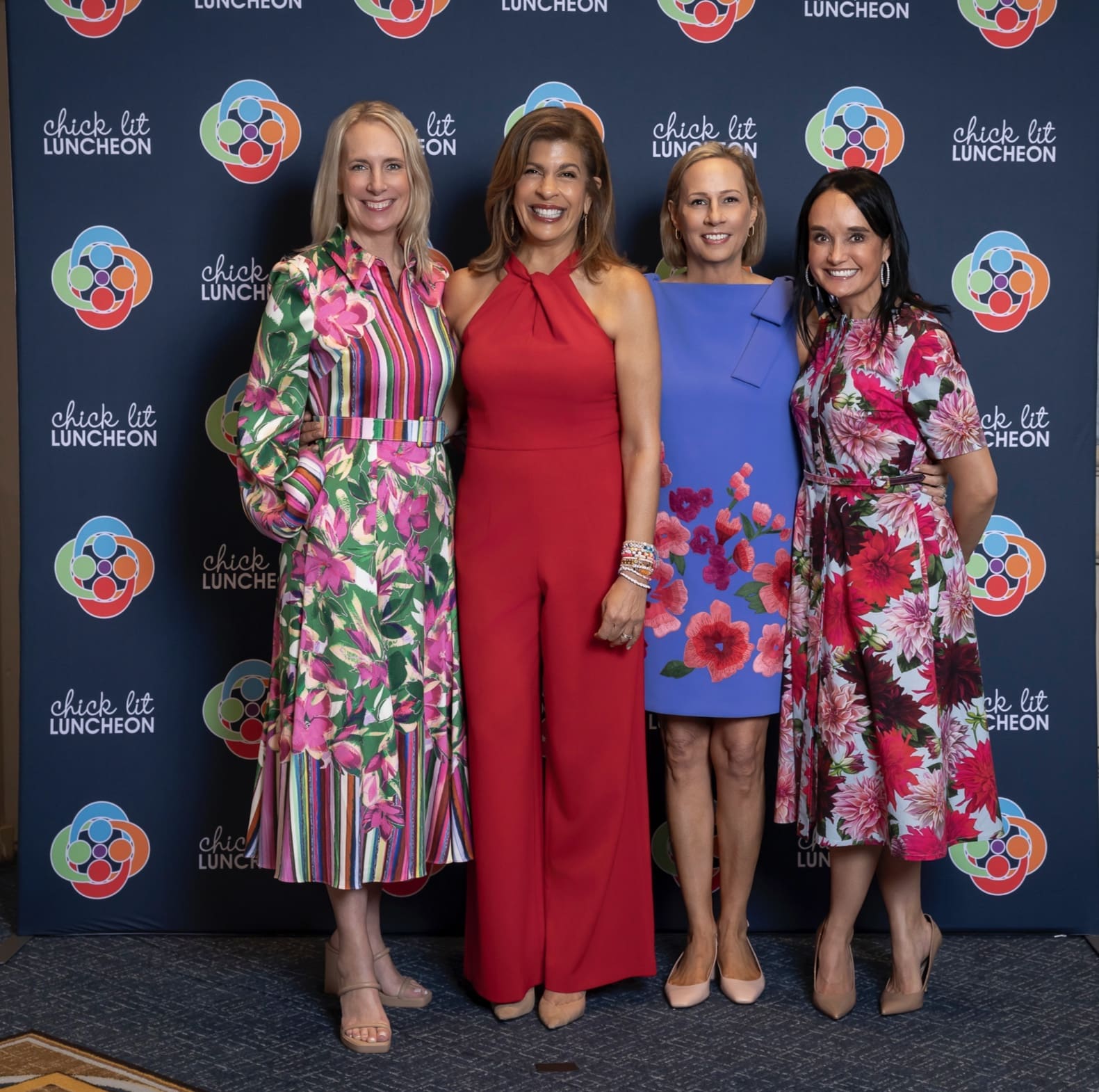 Chick Lit Luncheon co-chair Kelley Schadt, Hoda Kotb, co-chair Alison Malone, and CPD President and CEO Joanna Clarke (Photo by Tamytha Cameron, Celeste Cass, Thomas Garza, and Nate Rehlander) (Photo by Tamytha Cameron, Celeste Cass, Thomas Garza, and Nate Rehlander)