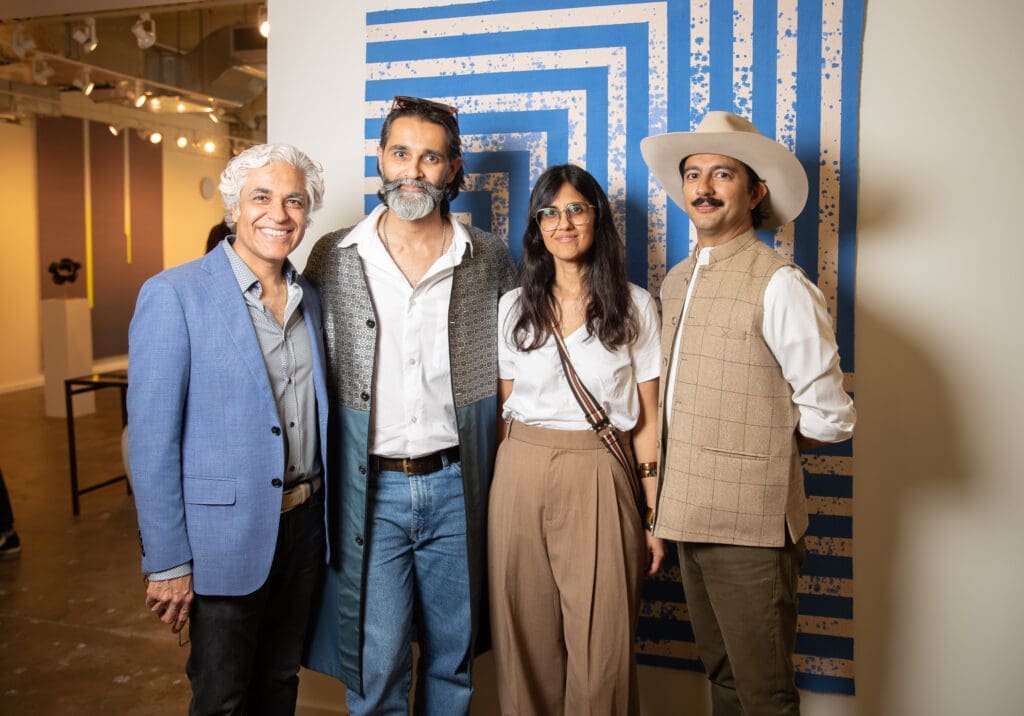 Ashish Monga, Baqer Keshwani, Preeta Monga, and Raj Udeshi (Photo by Exploredinary)
