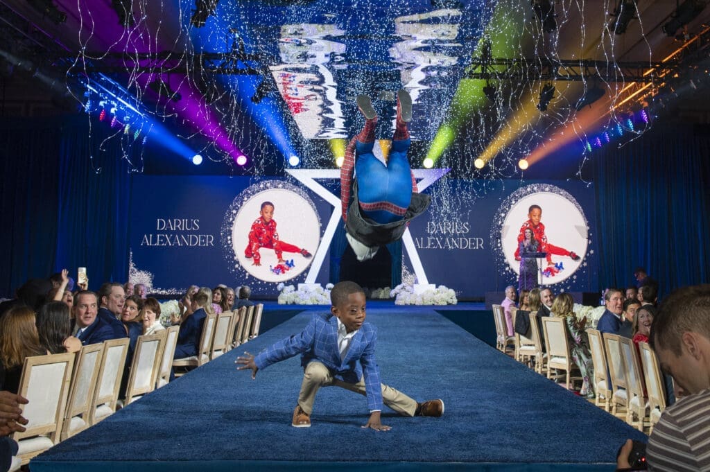 Darius Alexander and Spiderman (Photo by Tamytha Cameron Photography)
