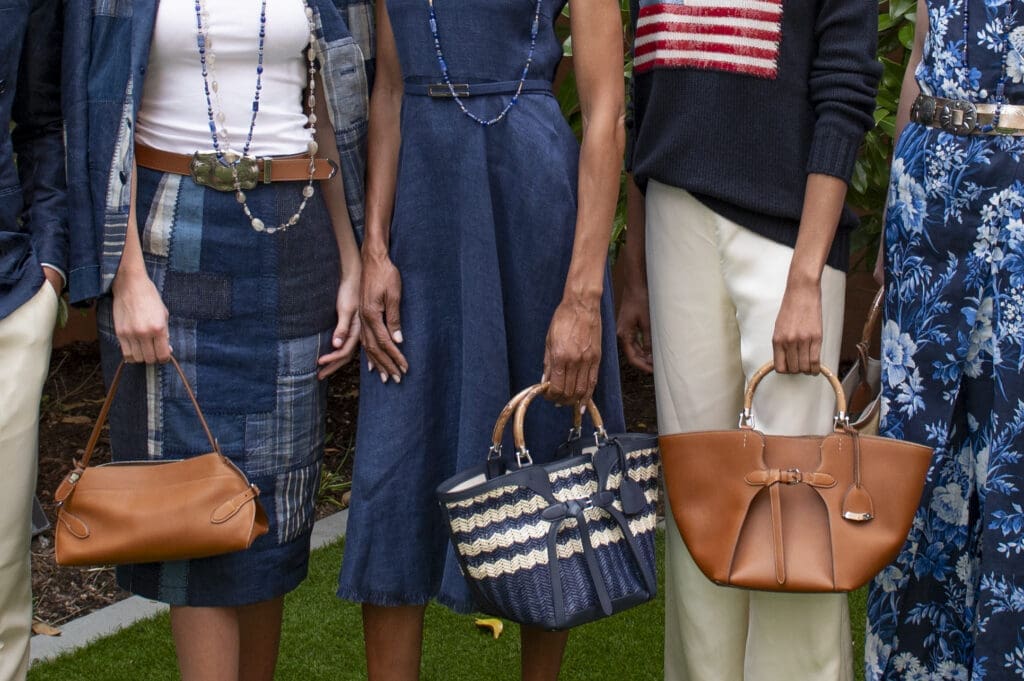 Offering a "bold yet sophisticated twist on Ralph Lauren's signature spirit," the women's pieces particularly stood out. (Photo by Tamytha Cameron)