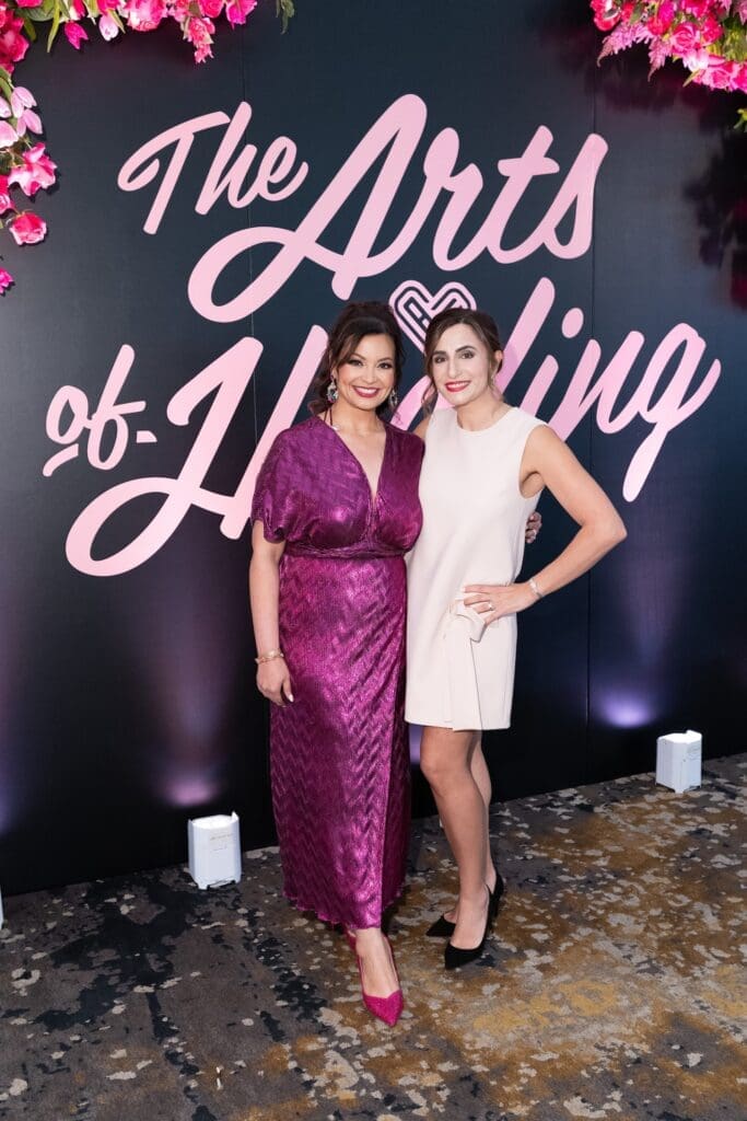Dr. Dalia Moghazy, Dr. Shaden Khalaf at Women in Medicine (Photo by Daniel Ortiz)