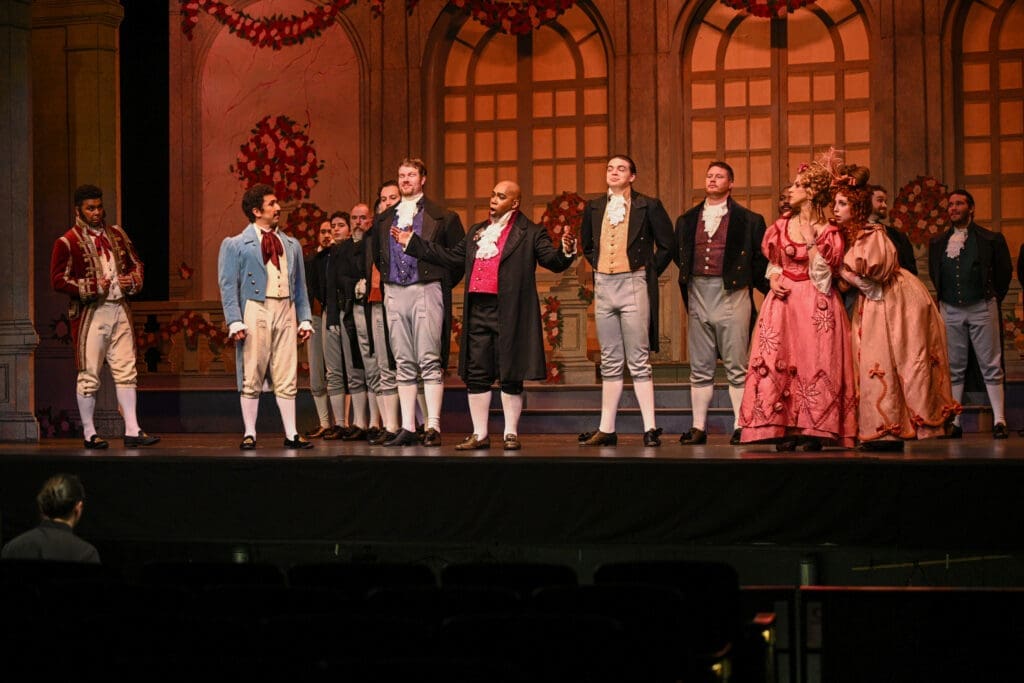 The cast gave a tremendous performance full of laughter and drama.  (Photo by Fort Worth Opera)