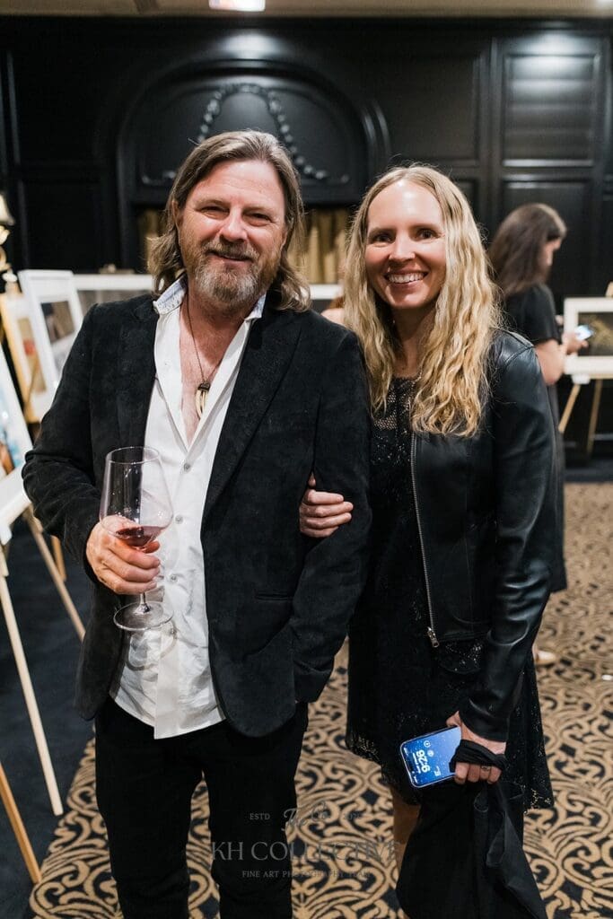 John & Brielle Griffen at the Houston Center for Photography 2025 Auction & Gala (Photo by Kelly Hornberger Photography)