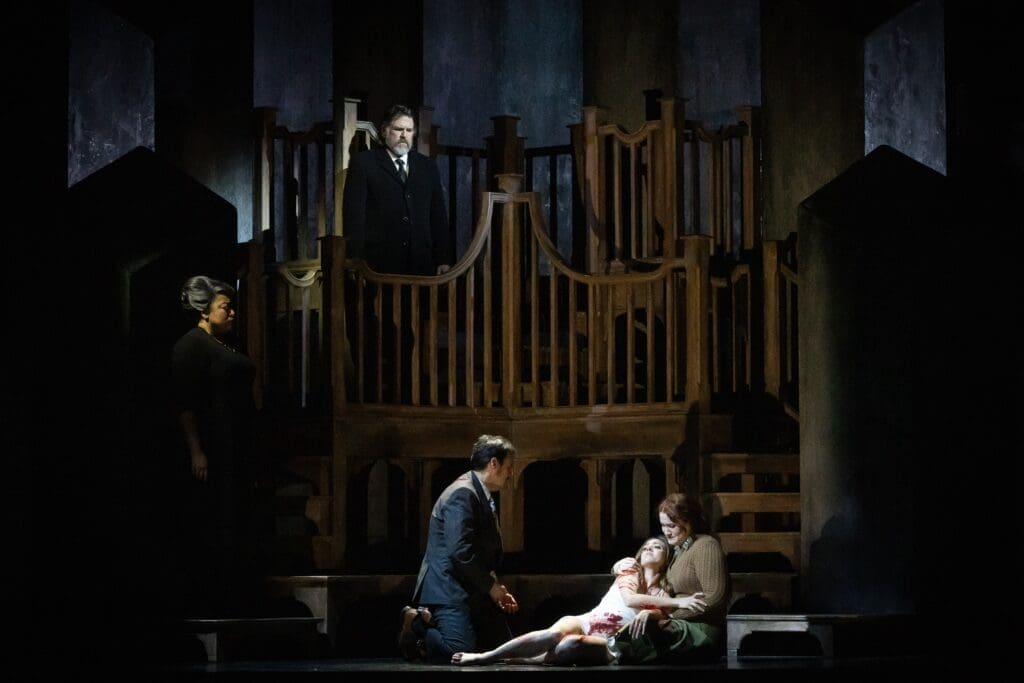 The cast of Houston Grand Opera's "Breaking the Waves"  (Photo by Lynn Lane)
