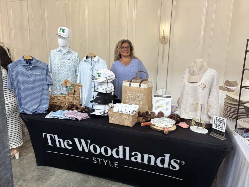 Interfaith's Woodlands Style Shop has branded fashion and home goods items. (Photo by Laura Landsbaum)