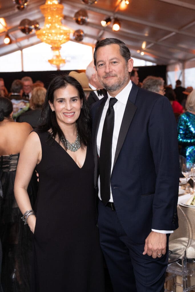 Ingrid & Hans Roth at Stages' 'Rhinestone Cowboys & Golden Vikings' gala (Photo by Wilson Parish)