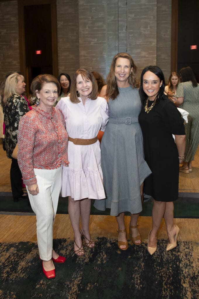 Jan Baldwin, Monica Christopher, 2026 JLD Milestones Luncheon Chair Diana Hamilton, and JLD Sustainer President-Elect Joanna Clarke (Photo by Tamytha Cameron and Celeste Cass)