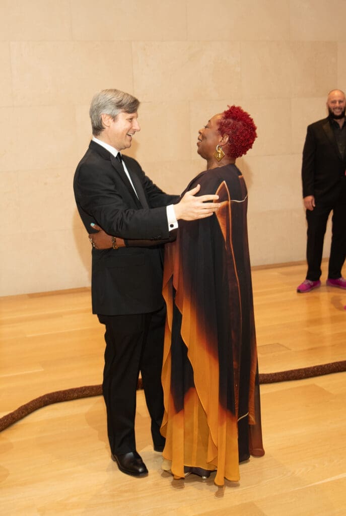 Jed Morse and Otobong Nkanga (Photo by Exploredinary)
