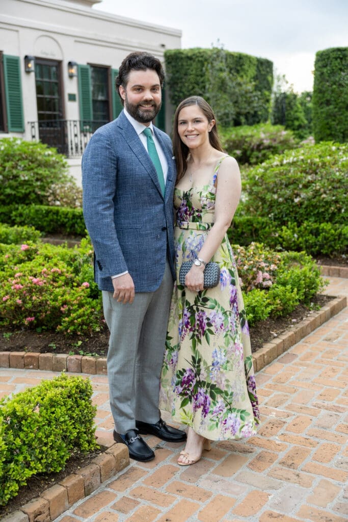 Keefer & Laura Lehner at the Bayou Bend Garden Party (Photo by Jenny Antill)