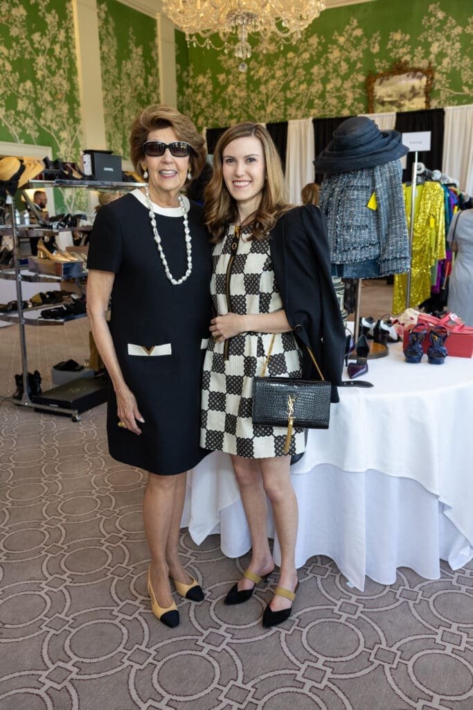 Lilly Andress, Heather Almond at the Salvation Army Women's Auxiliary Reflections on Style luncheon